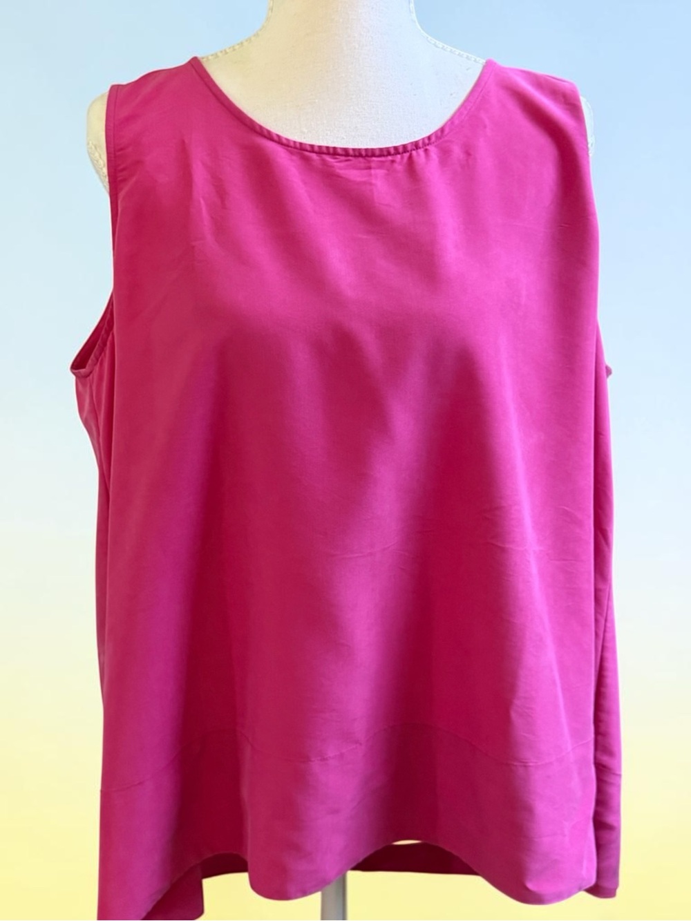 Tommy Bahama Sleeveless Tank Top - Fuchsia XL